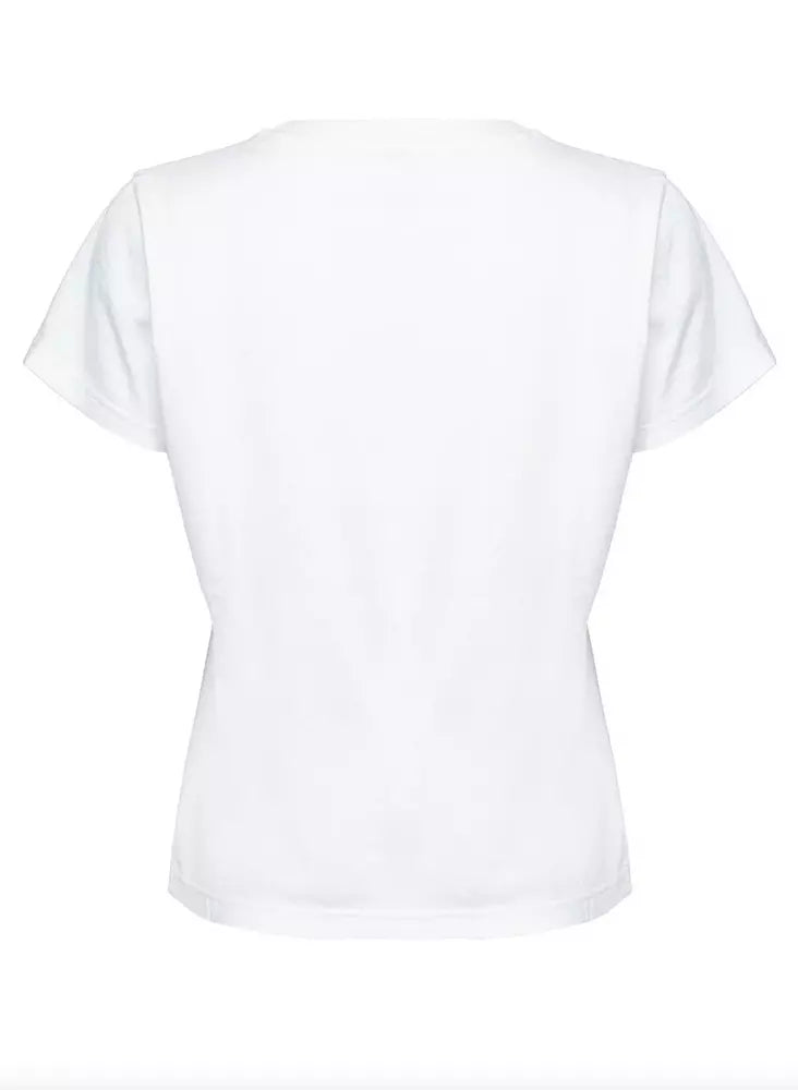 White Cotton Tops & T-Shirt