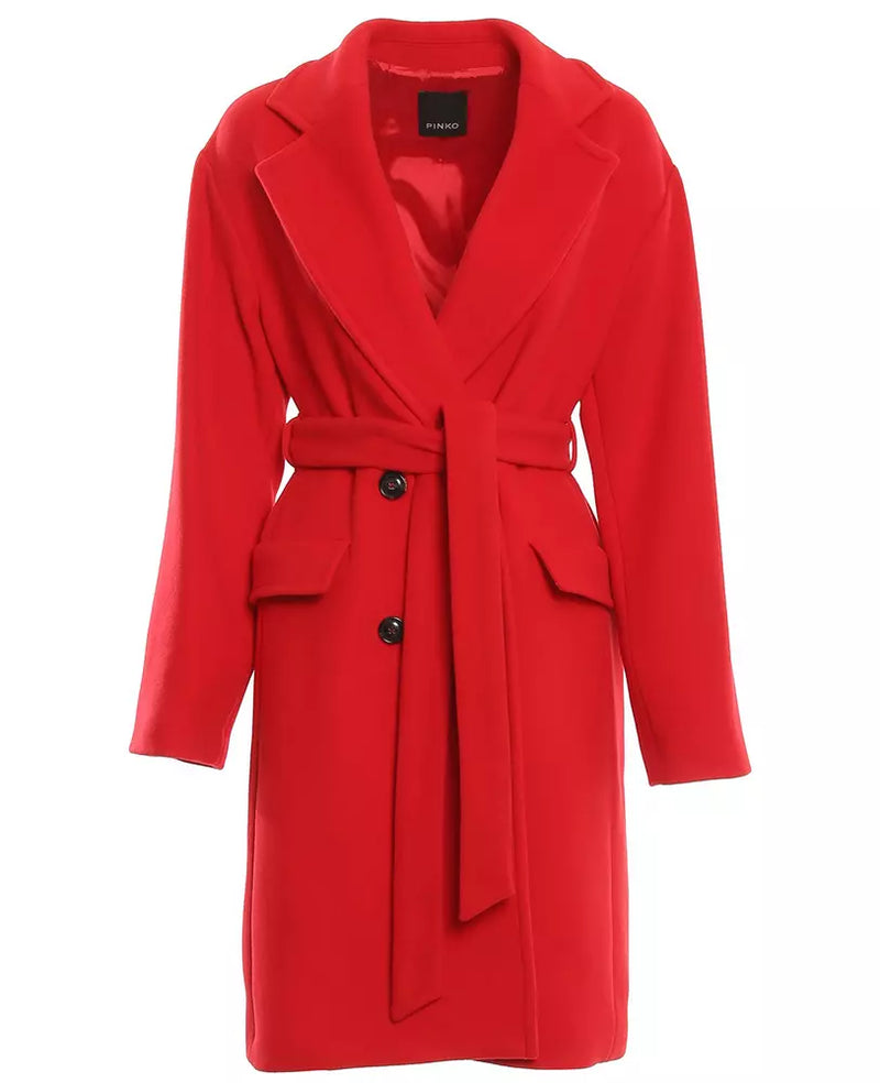 Red Wool Jackets & Coat