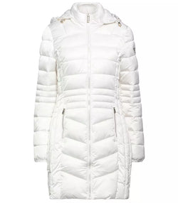 White Polyamide Jackets & Coat