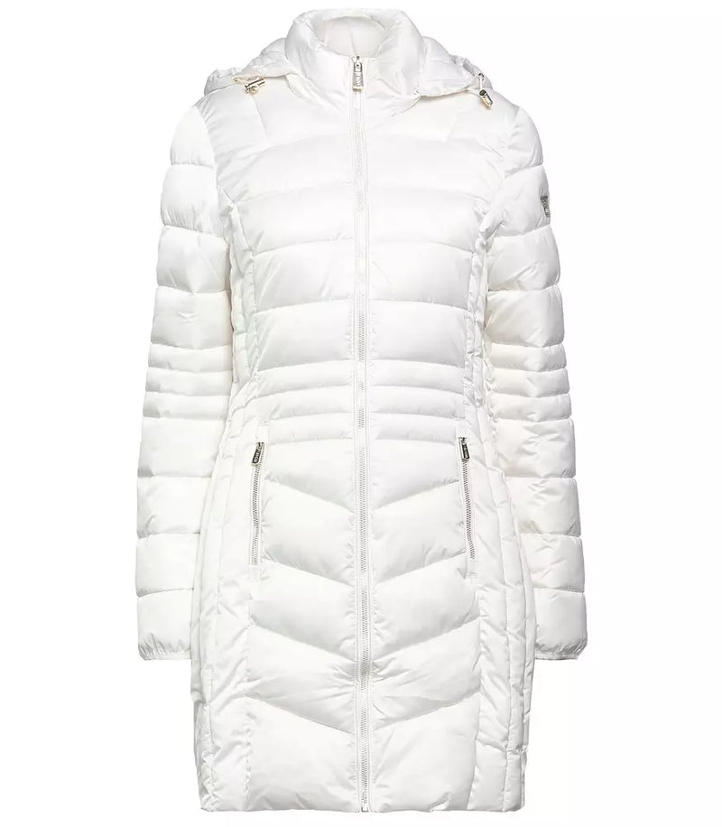 White Polyamide Jackets & Coat