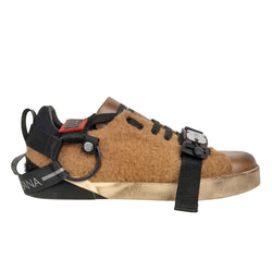 Brown Leather Di Calfskin Sneaker