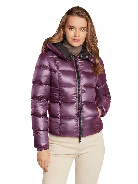 Purple Polyester Jackets & Coat