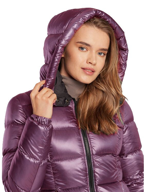 Purple Polyester Jackets & Coat