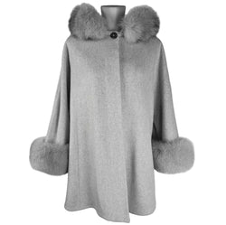 Gray Wool Vergine Jackets & Coat