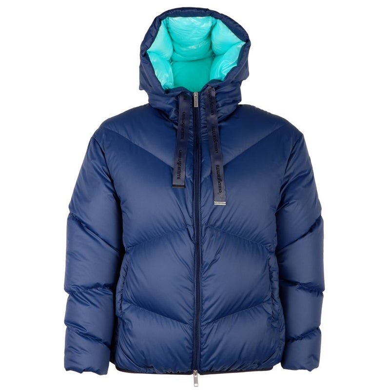 Blue Nylon Jackets & Coat