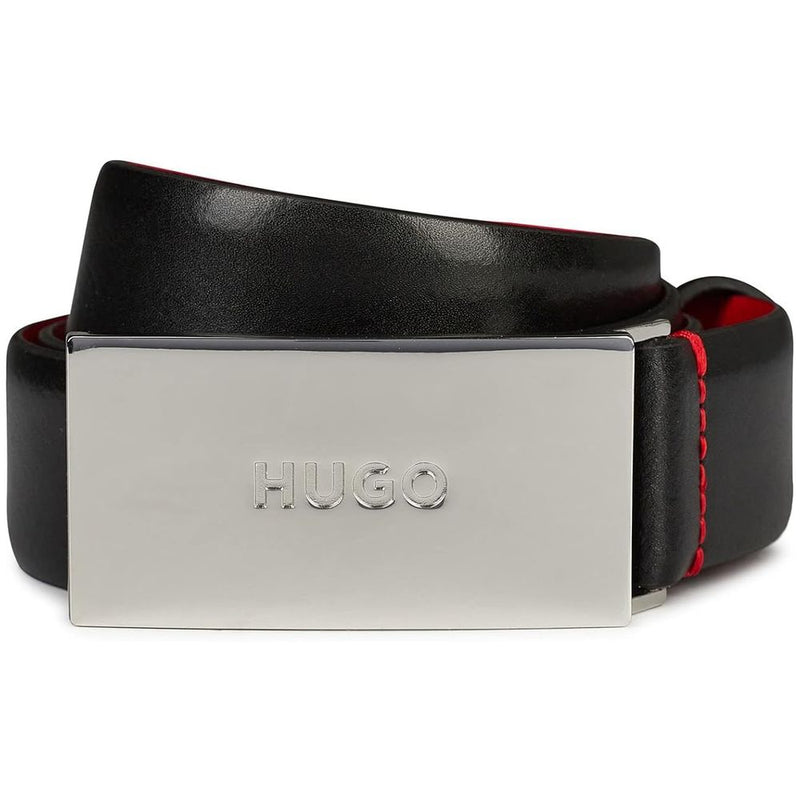 Black Leather Di Calfskin Belt