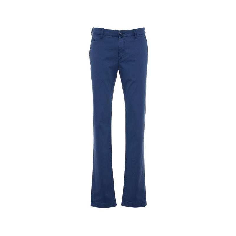 Blue Cotton Jeans & Pant