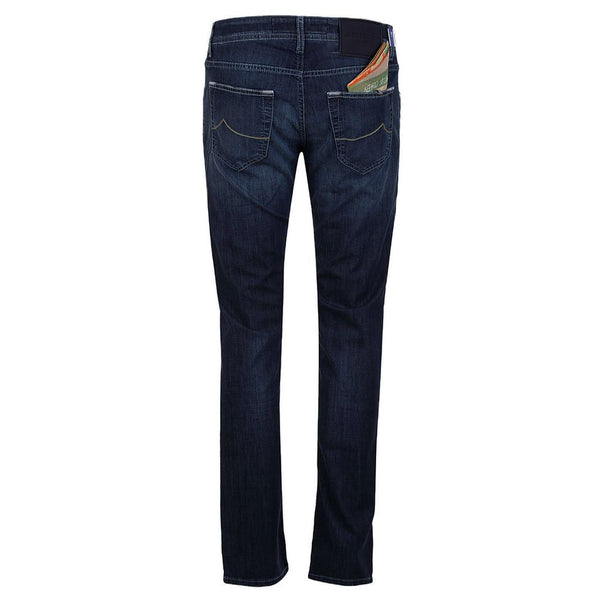 Blue Cotton Jeans & Pant