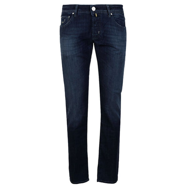 Blue Cotton Jeans & Pant