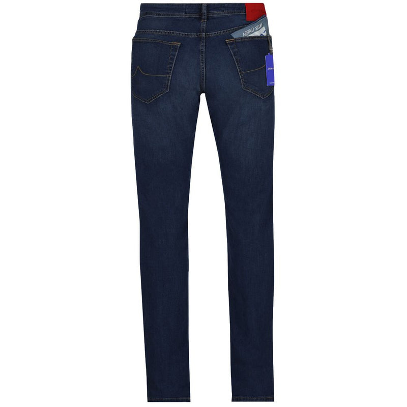 Blue Cotton Jeans & Pant