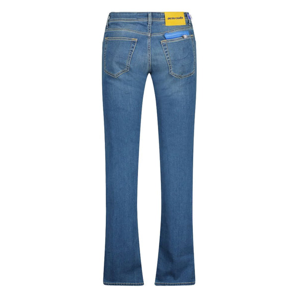 Blue Cotton Jeans & Pant