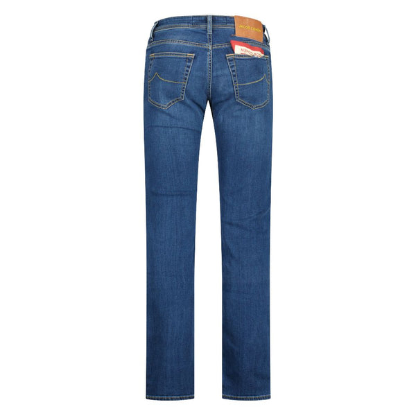 Blue Cotton Jeans & Pant