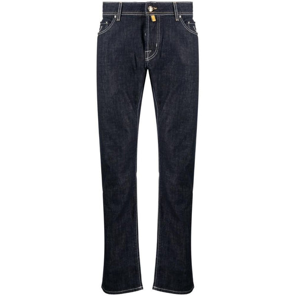 Blue Cotton Jeans & Pant