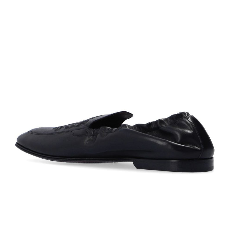 Black Leather Di Calfskin Loafer