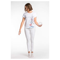 White Viscose Tops & T-Shirt