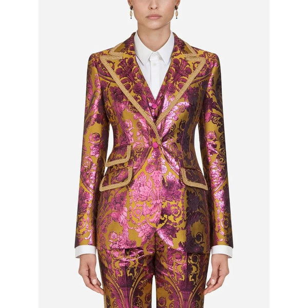 Multicolor Polyester Suits & Blazer