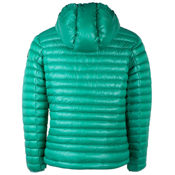 Green Nylon Jackets & Coat