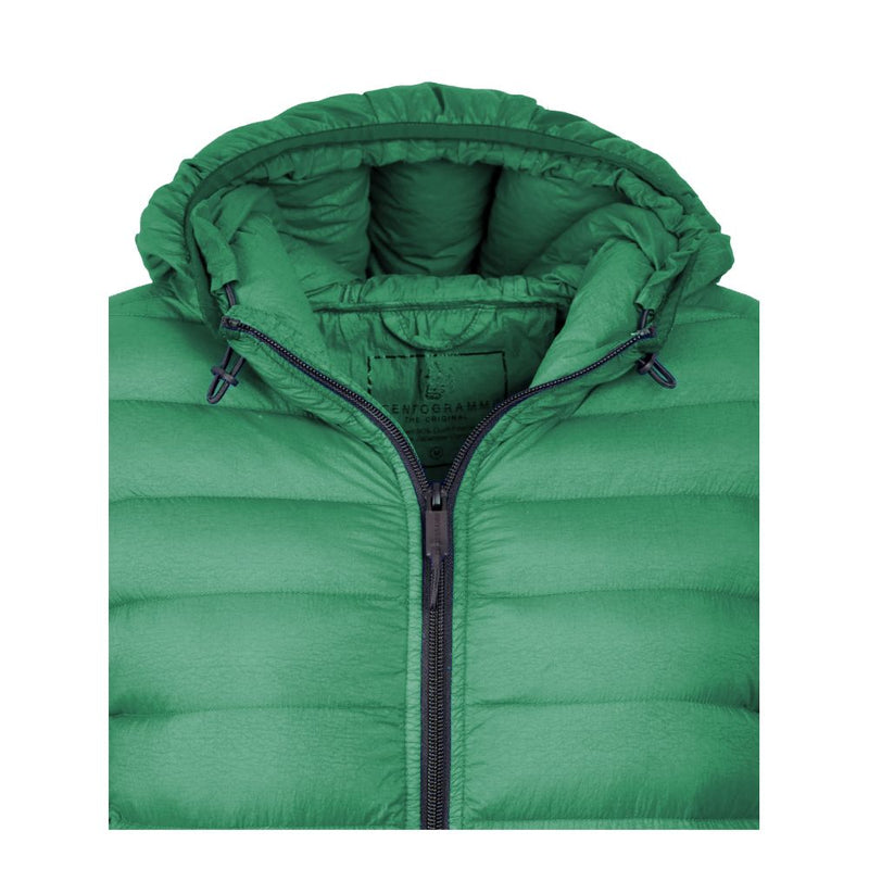 Green Nylon Jackets & Coat