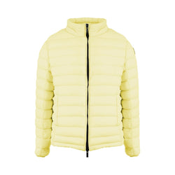 Yellow Nylon Jackets & Coat