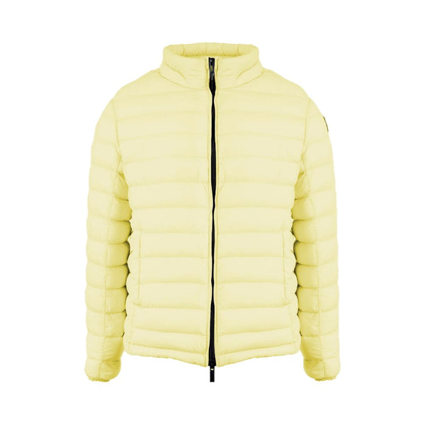 Yellow Nylon Jackets & Coat