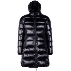 Black Nylon Jackets & Coat