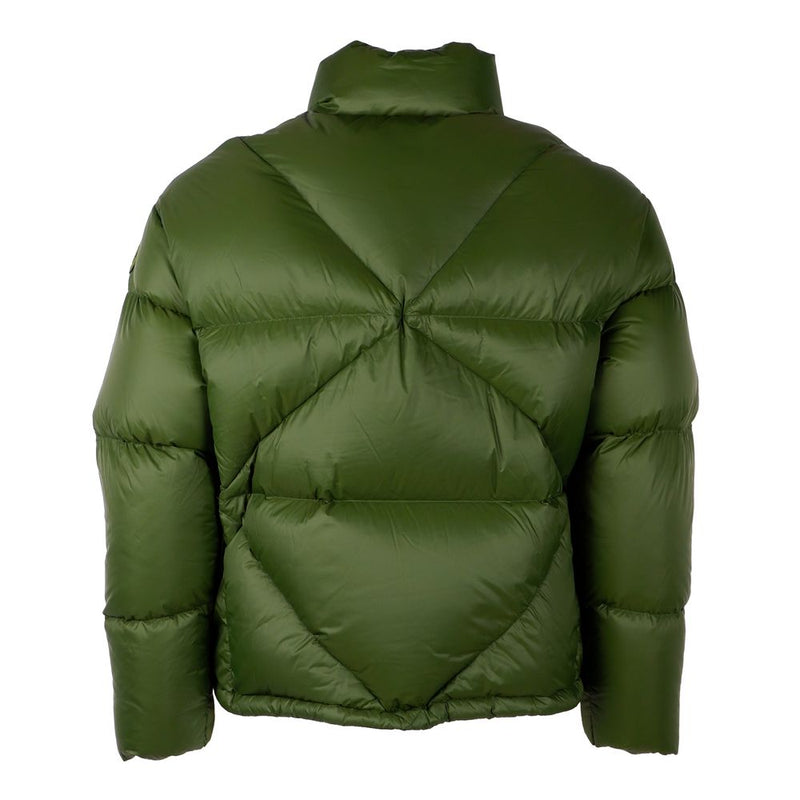 Green Nylon Jackets & Coat