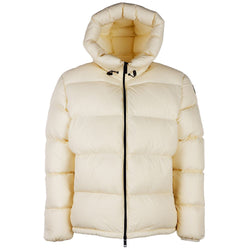 White Nylon Jackets & Coat