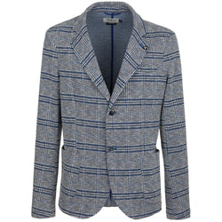 Blue Cotton Blazer