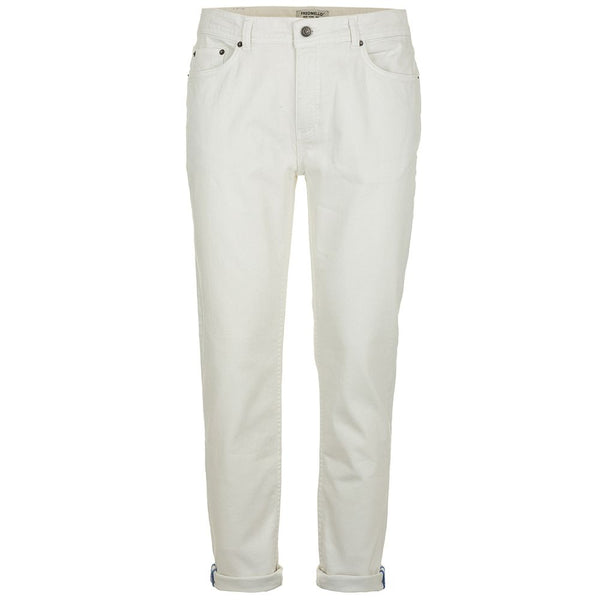 White Cotton Jeans & Pant