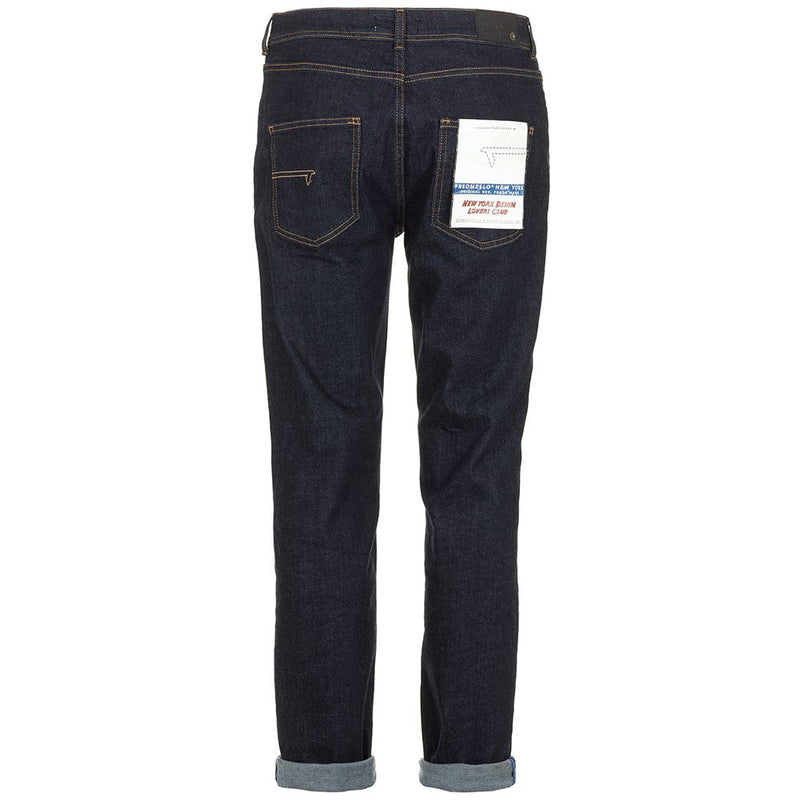 Blue Cotton Jeans & Pant