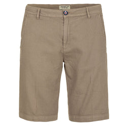 Beige Cotton Short