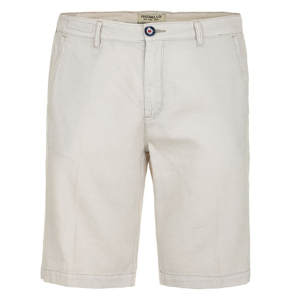 White Cotton Short