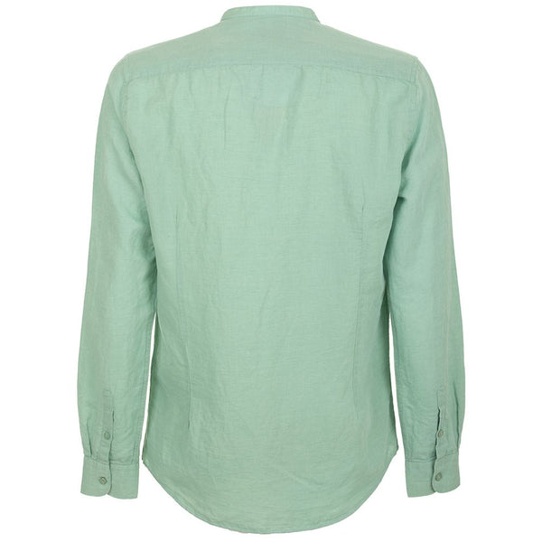 Green Linen Shirt