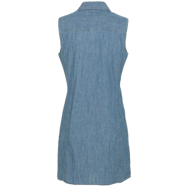 Blue Cotton Dress