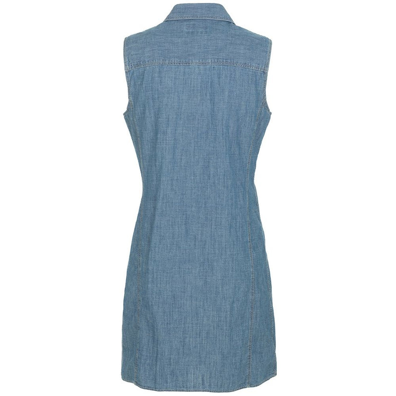 Blue Cotton Dress