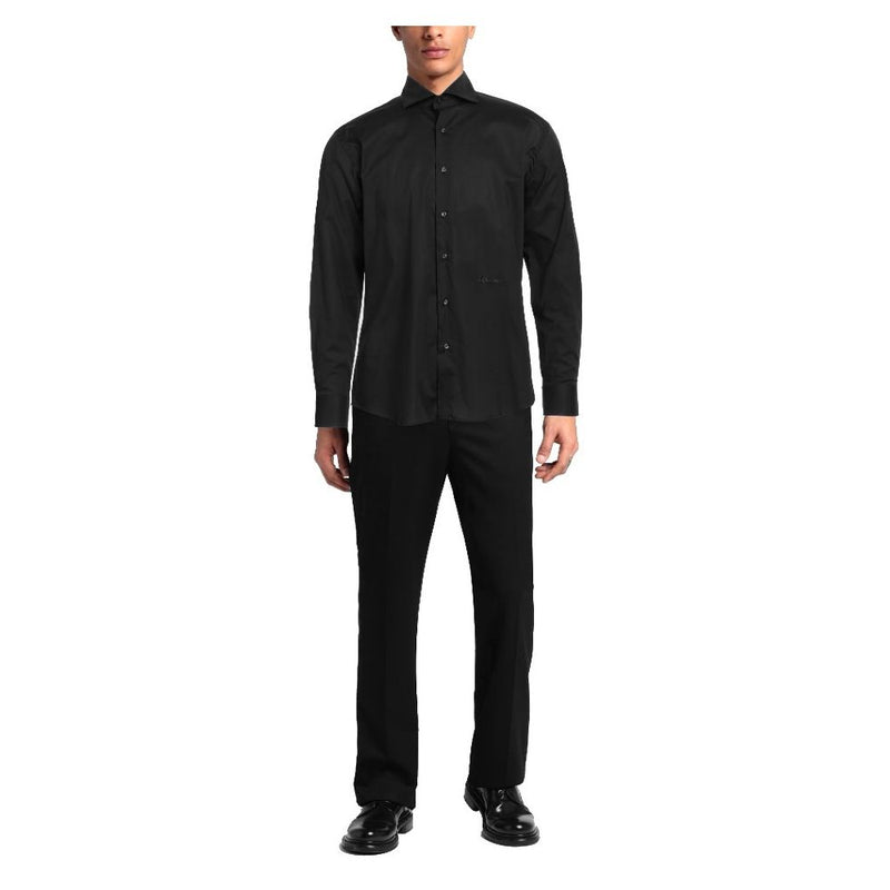 Black Cotton Shirt