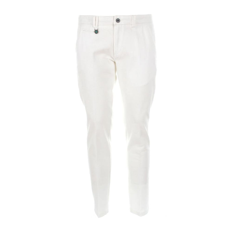 White Cotton Jeans & Pant