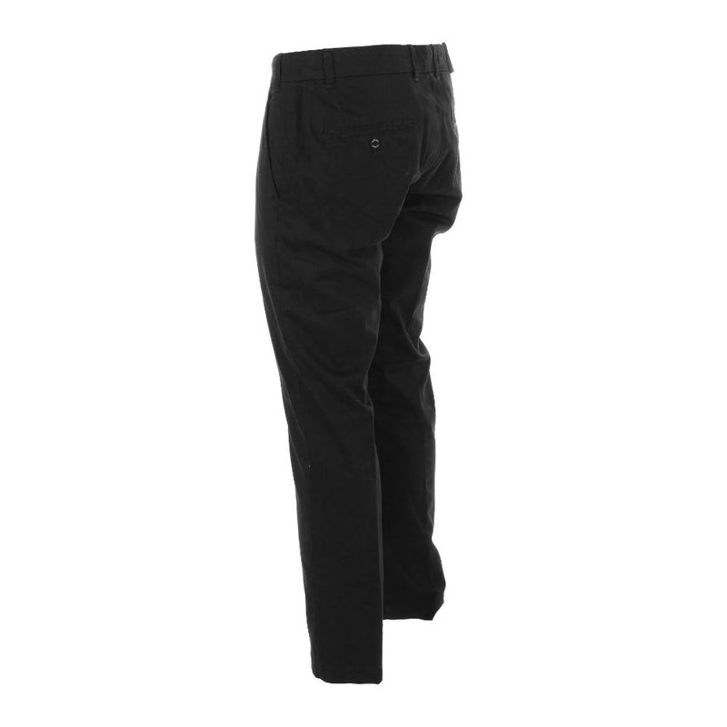 Black Cotton Jeans & Pant