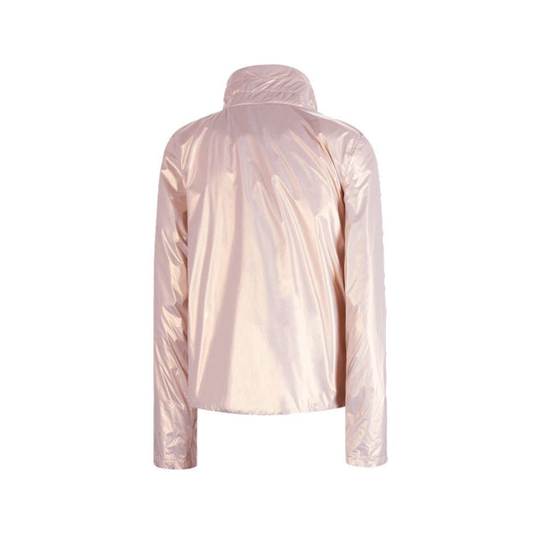 Pink Nylon Jackets & Coat