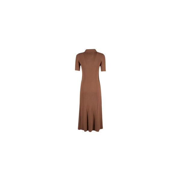 Brown Viscose Dress