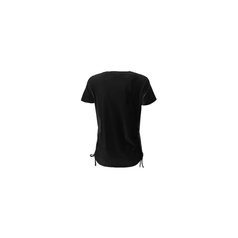 Black Cotton Tops & T-Shirt