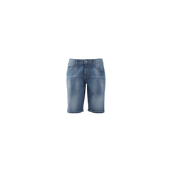 Blue Cotton Short