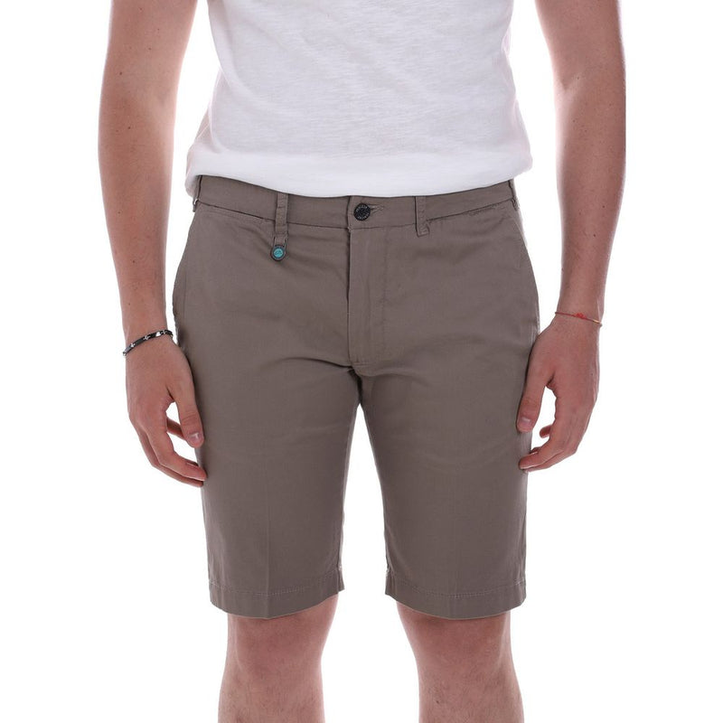 Gray Cotton Short