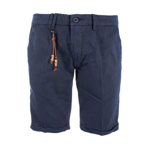 Blue Cotton Short