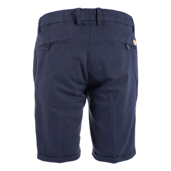 Blue Cotton Short