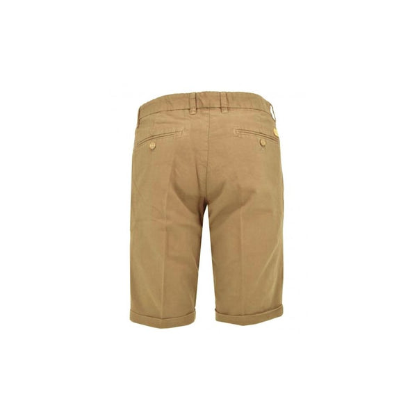 Brown Cotton Short