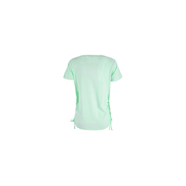 Green Cotton Tops & T-Shirt