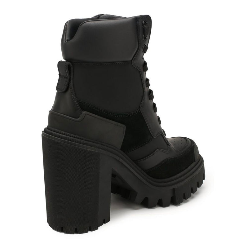 Black Leather Boot