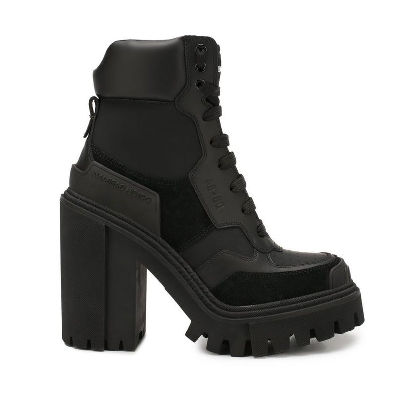 Black Leather Boot