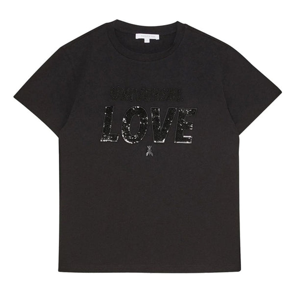 Black Cotton Tops & T-Shirt